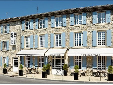 Hotel Du Midi Visan Exterior foto